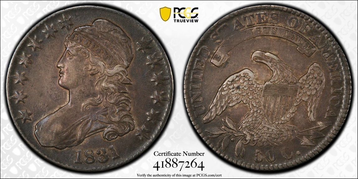 1831-Bust-Half-Grade