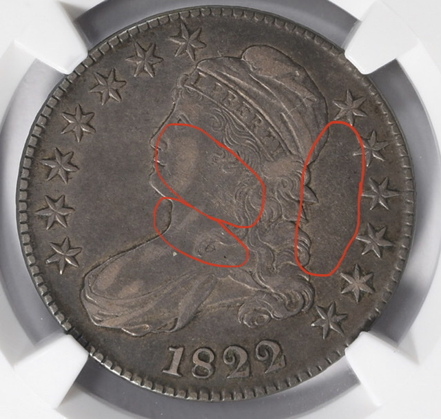 Opinions-On-A-1822-Capped-Bust-Half-Dollar