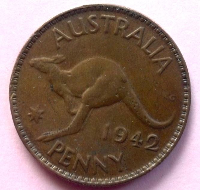 Two-Tone-1942-Australian-Penny