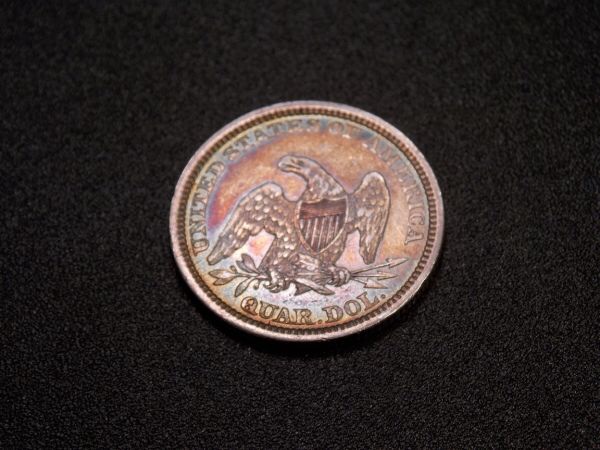 Opinions-On-A-Toned-1861-Quarter