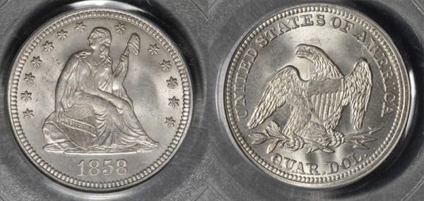 1858-Seated-Quarter---Fake?