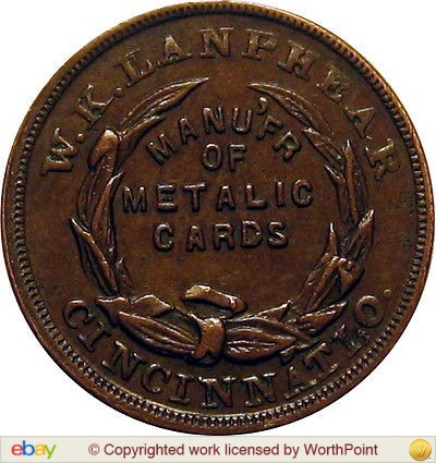 Any-Information-Of-This-Civil-War-Token,-Lanphear-Storecard
