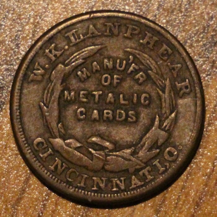 Any-Information-Of-This-Civil-War-Token,-Lanphear-Storecard