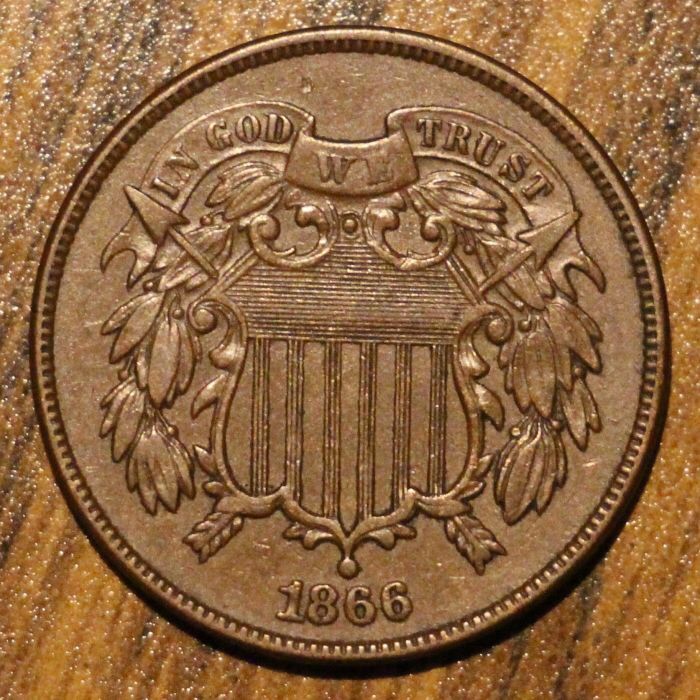 1866-Two-Cent