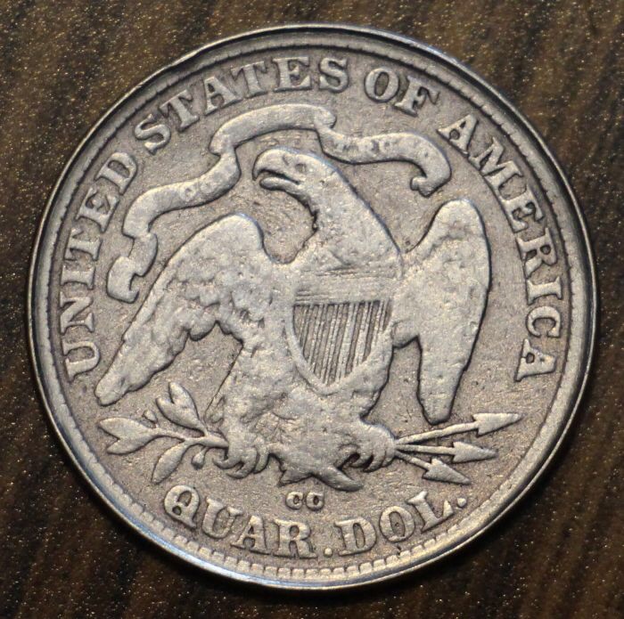 1876-CC-Quarter:-Damaged-Or-Contemporary-Counterfeit?