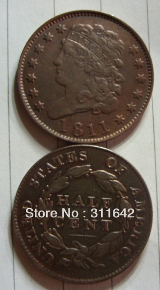 Counterfeit-1811-Half-Cent