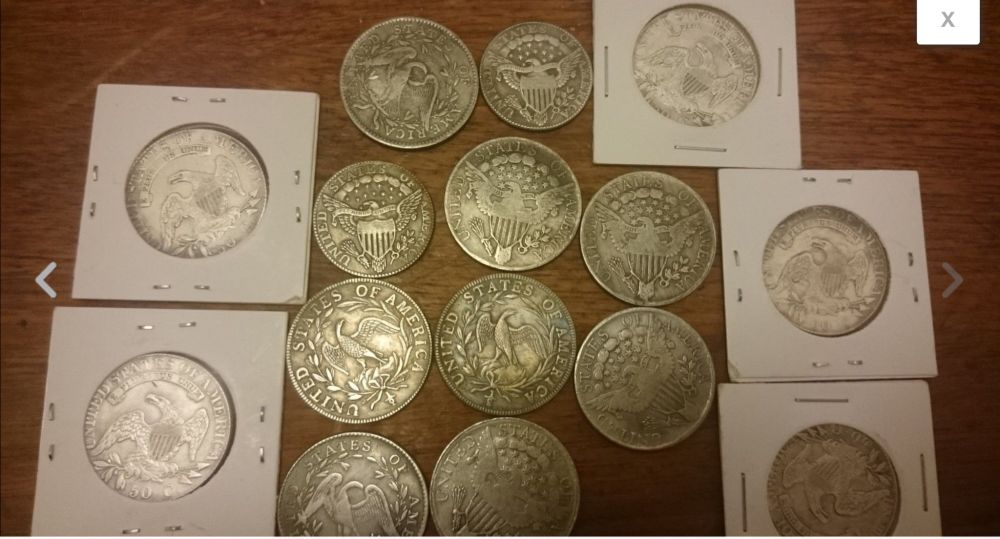 Counterfeit-Draped-And-Capped-Bust-Halves-And-Quarters