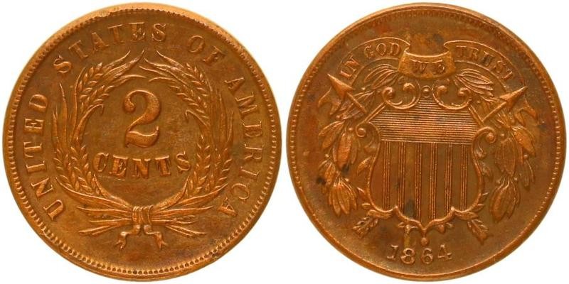 1864-Two-Cent.