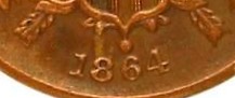 1864-Two-Cent.