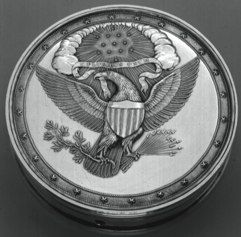 Heraldic-Eagle-With-Rays-And-E-Pluribus-Unum---A-US-Coin?