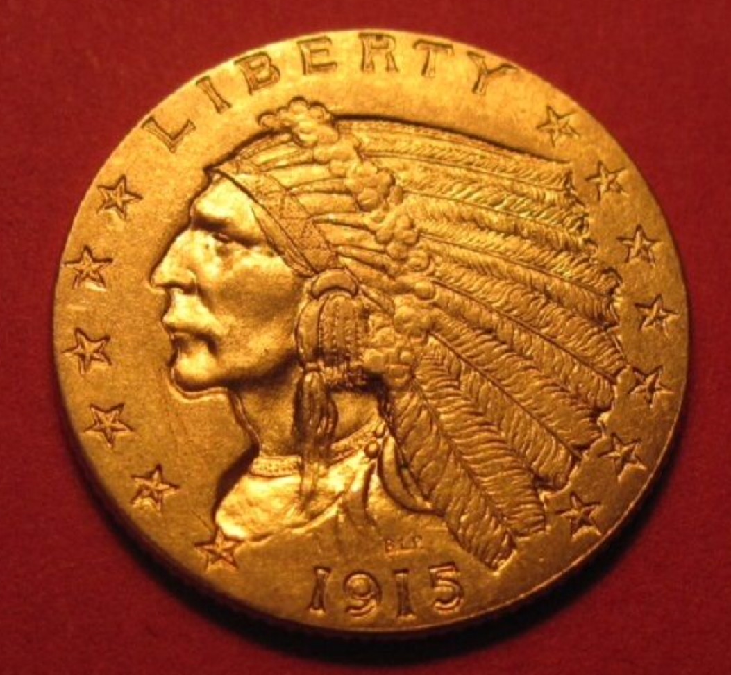 Counterfeit-1914-And-1915-Indian-Quarter-Eagles-Questionable