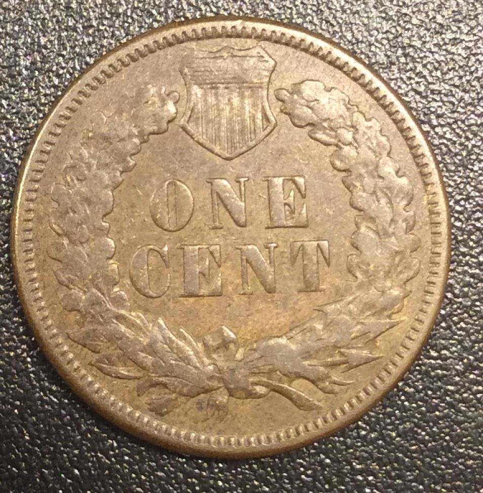 1876-Indian-Cent,-Grade-And-Value