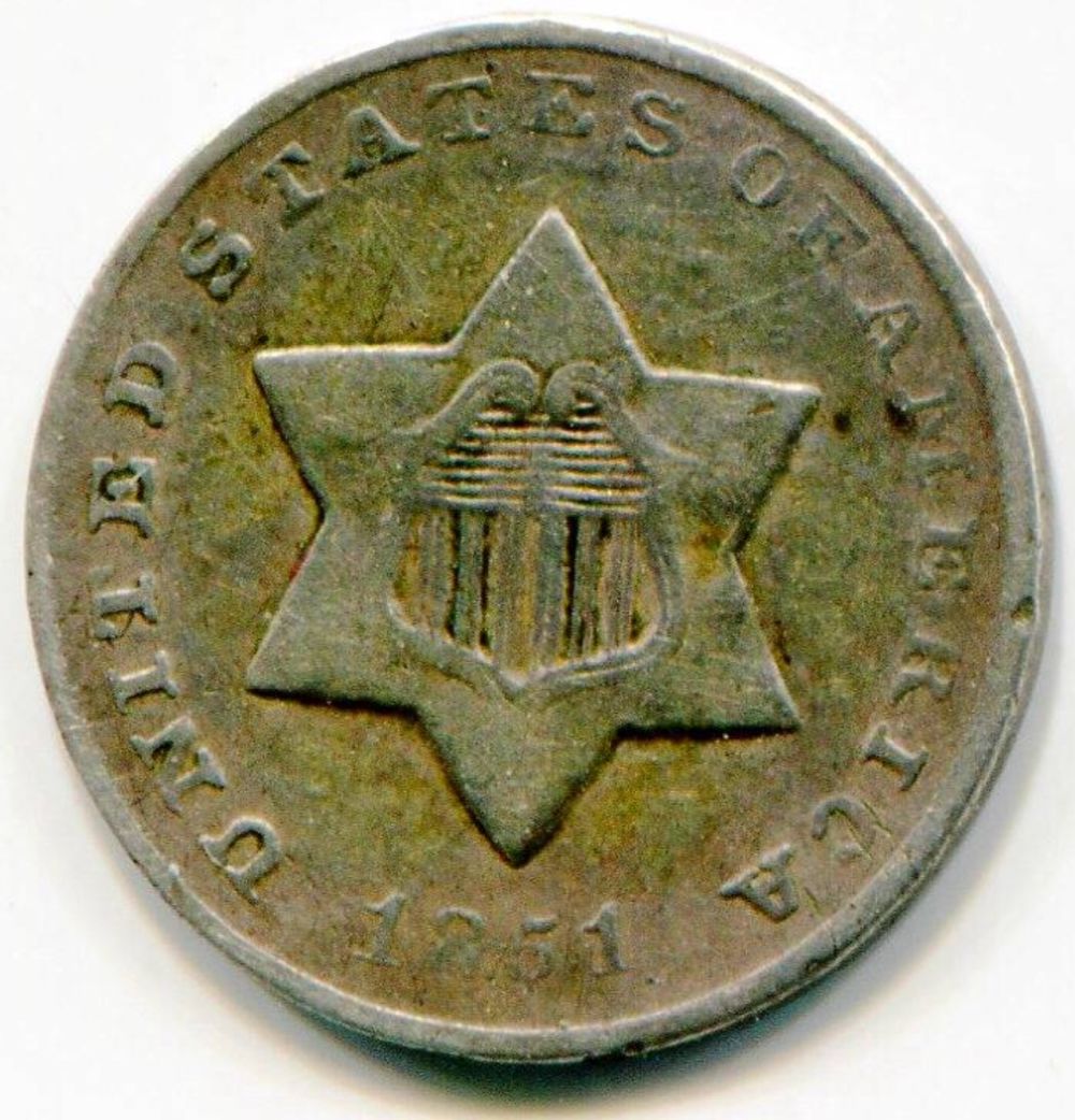 1851-O-Three-Cent.-Grade-And-Value?