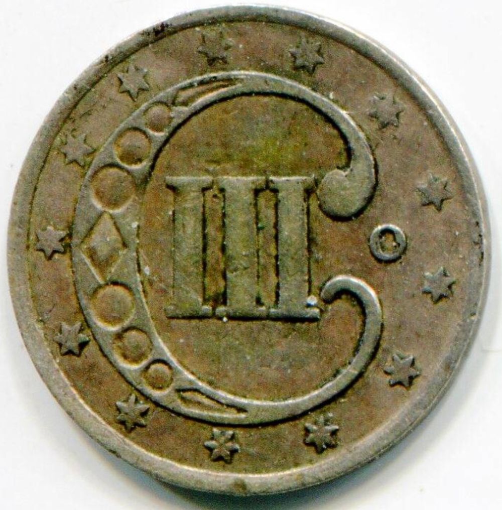 1851-O-Three-Cent.-Grade-And-Value?