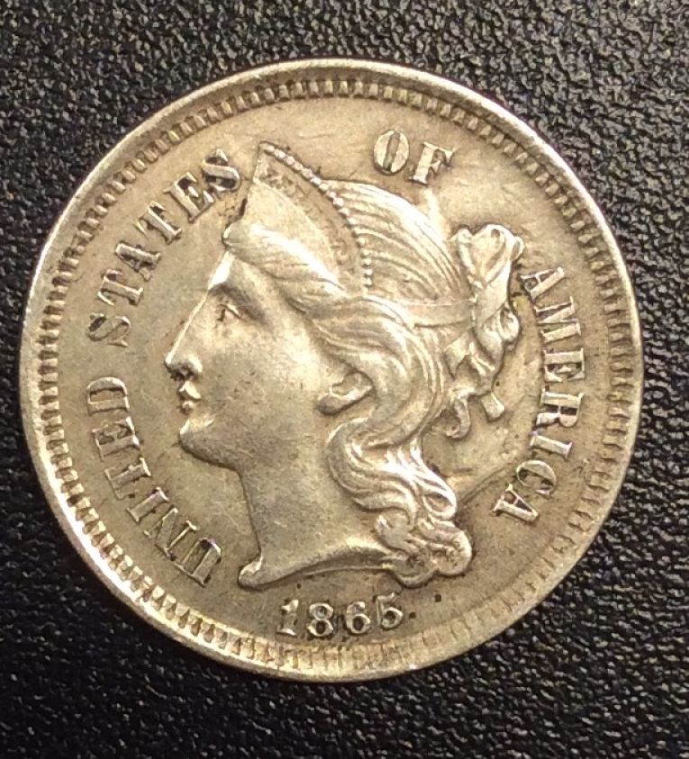 1865-Three-Cent-Nickel