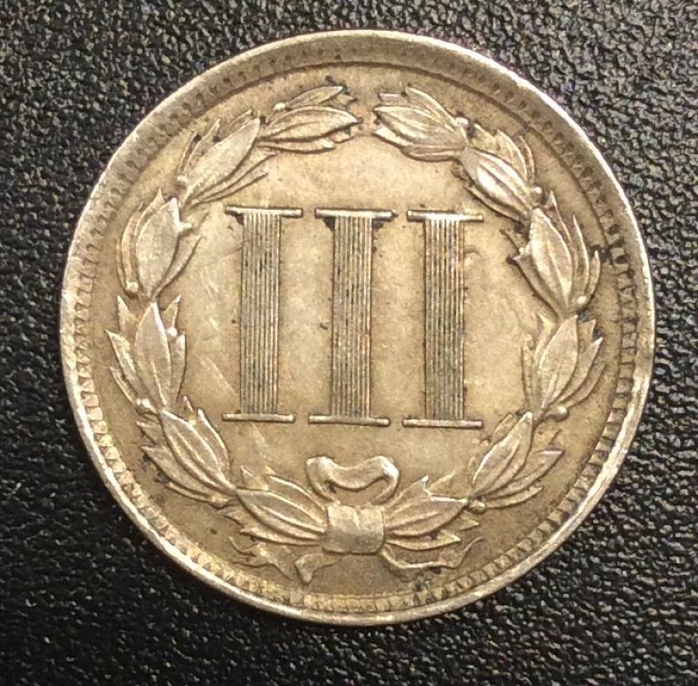 1865-Three-Cent-Nickel