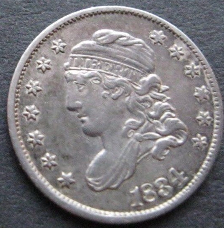 1834-Half-Dime---Grade-And-Value?