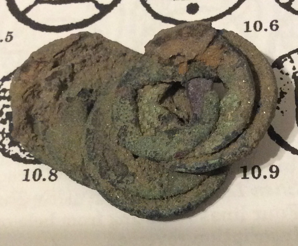 Melted-Coins-From-The-4th-Century