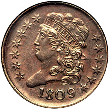 Unusual-Colored-1809-Half-Cent---What-Happened?