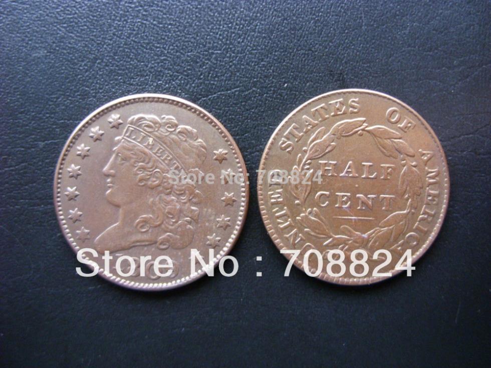 Unusual-Colored-1809-Half-Cent---What-Happened?