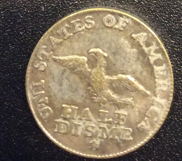 1792-Half-Disme---Grade-And-Value