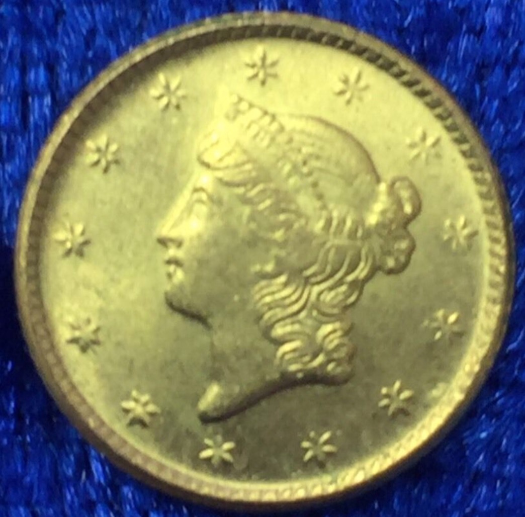1853-Gold-Dollar-For-Grading