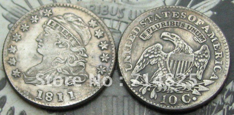 1809/11-Capped-Bust-Dime-Grade-And-Value
