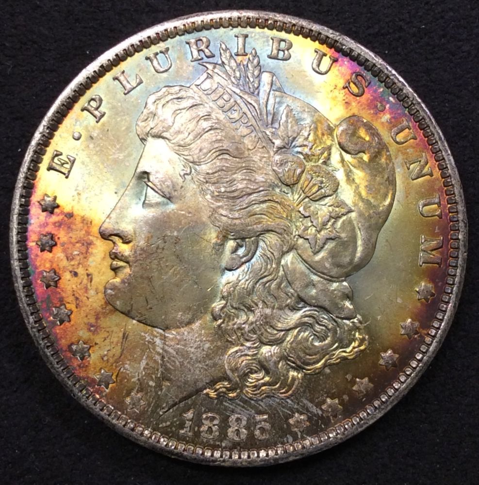 Toned-1885-O-Morgan-For-Grading-#2