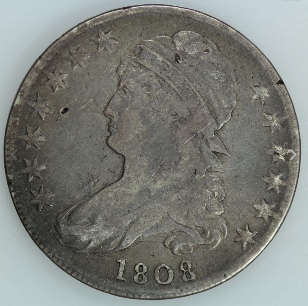 New-Purchase:-1808-Capped-Bust-Half