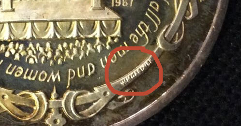 Strange-Silver-Shakespeare-Medallion---Any-Info?