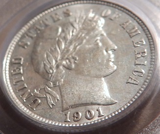 1901-S-Barber-Dime