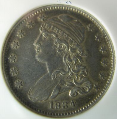 1834-Bust-Quarter:-Needing-Assistance