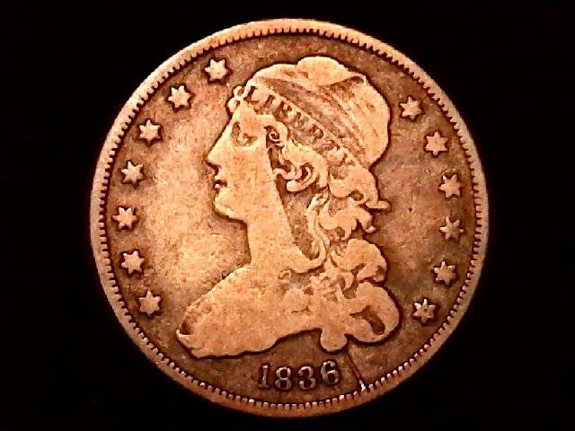 1836-Capped-Bust-Quarter-Die-Crack-Plus-Something-Else