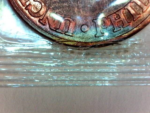 1963-Lincoln-Memorial-Cent-Proof---Crimping-Machine-Damage-Verify