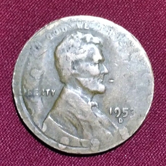 1953-D-Penny-Looks-Like-Possible-Die-Clash,-But-Not-Sure