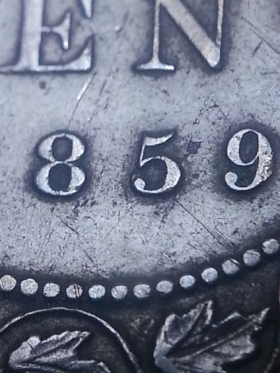 *1859-1-Cent*-Double-5,-Narrow-9...please-Help-ID-Variety!