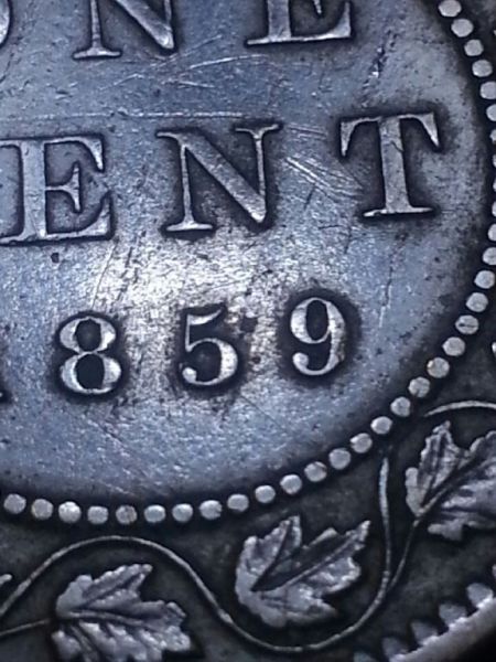 *1859-1-Cent*-Double-5,-Narrow-9...please-Help-ID-Variety!