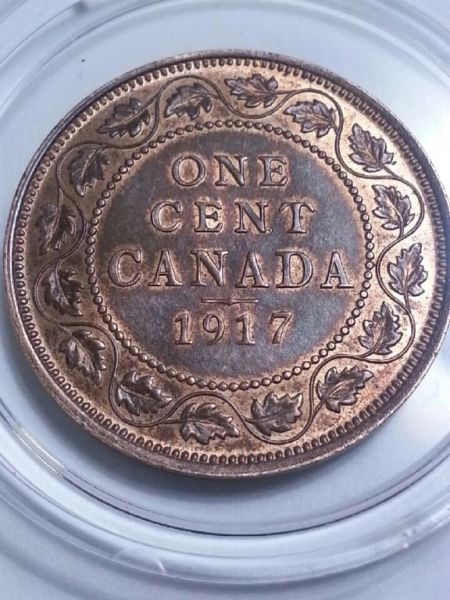 *1917-Canada-1-Cent*-Possible-MS?-Please-Grade!