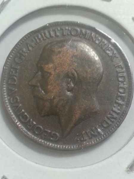 1910-British-Farthing-~please-Grade!~
