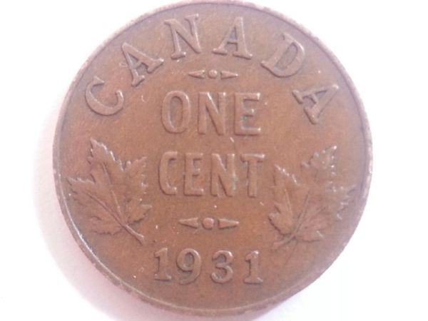 1931-Canadian-Small-Cent-.-Please-Grade!