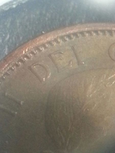 1964-Cent-~off-Centre-+-Doubled-Obverse-Info?