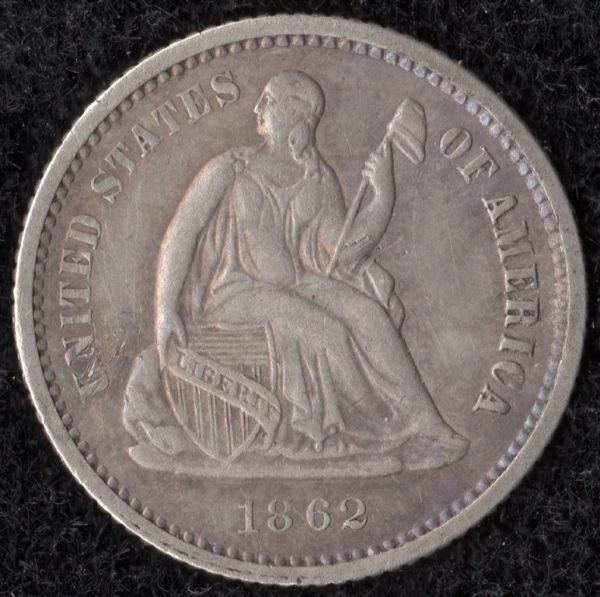 1862-Half-Dime