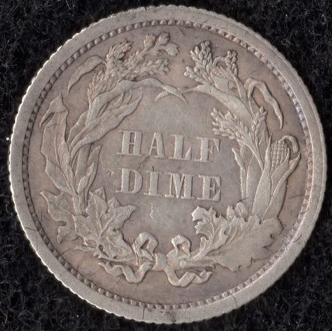 1862-Half-Dime