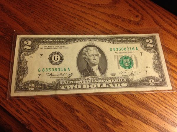 Front-Ink-On-Back-Of-1976-$2