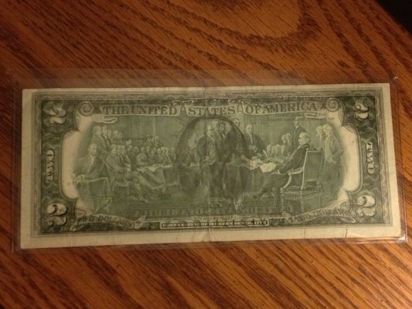 Front-Ink-On-Back-Of-1976-$2