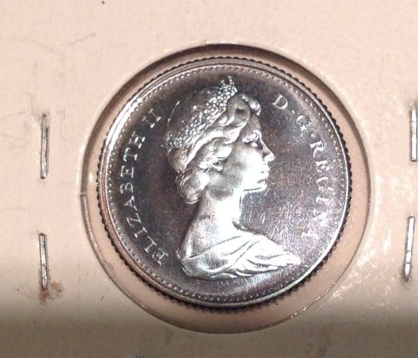 1967-Canadian-10-Cent-Immaculate-Toning
