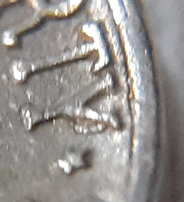 1960-D-Jefferson-Nickel-Obverse-Die-Chip-On-The-