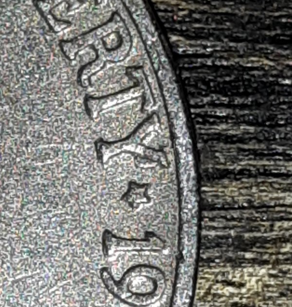 1960-D-Jefferson-Nickel-Obverse-Die-Chip-On-The-