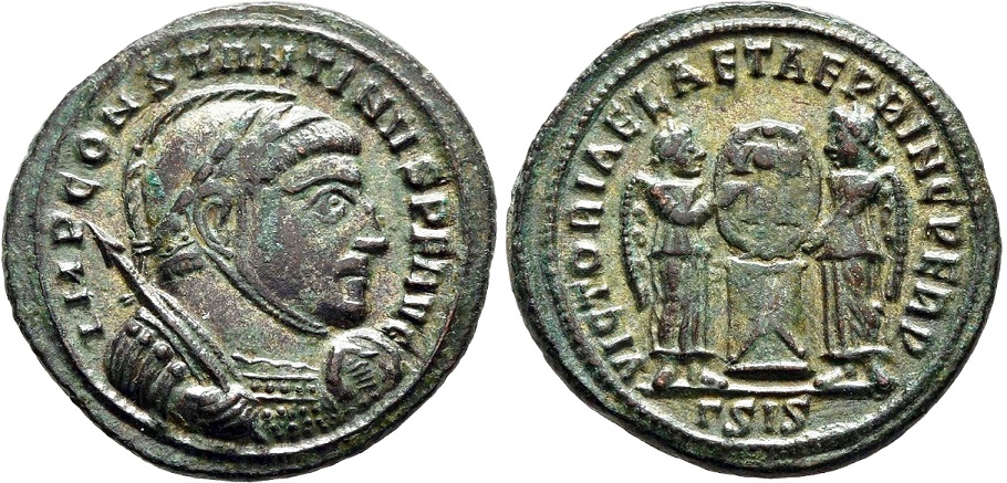 Constantine-I-Vlpp-From-Siscia-With-H6-Bust...buckler-Of-The-Day