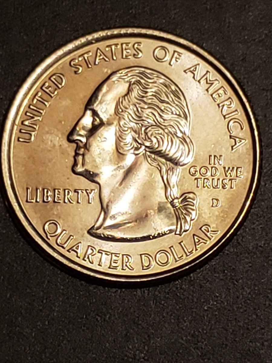 2001-D-State-Quarter-Off-Center,-And-Railroad-Rim-Error?